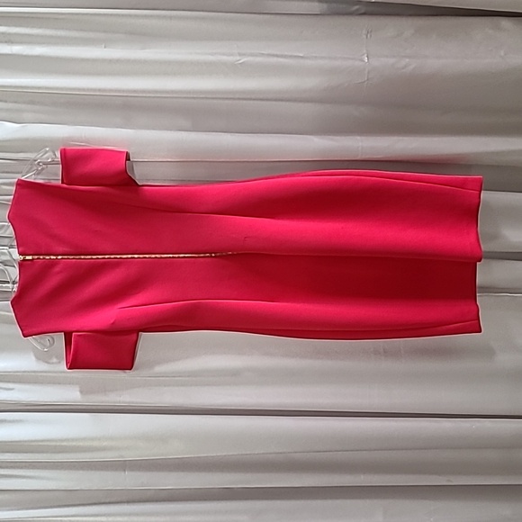 Calvin Klein Cold Shoulder Dress Size 8 - Picture 4 of 4
